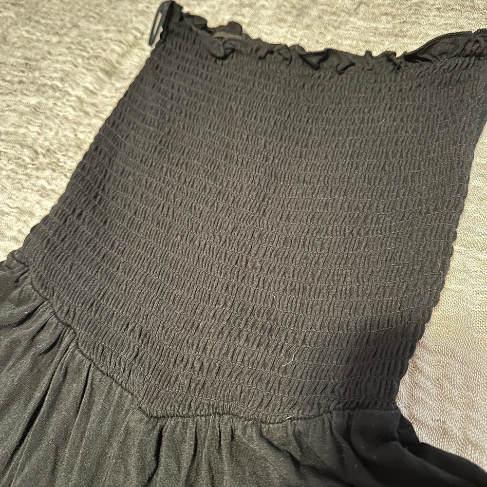 Garage Smocked Sleeveless Romper